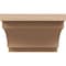 Ekena Millwork 6in. W x 4in. H x 24in. L Mediterranean Woodgrain TimberThane Rafter Tail, Primed Tan RFTUR06X04X24MEDRCPR - alternate 3